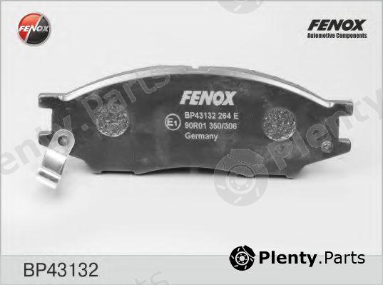  FENOX part BP43132 Brake Pad Set, disc brake