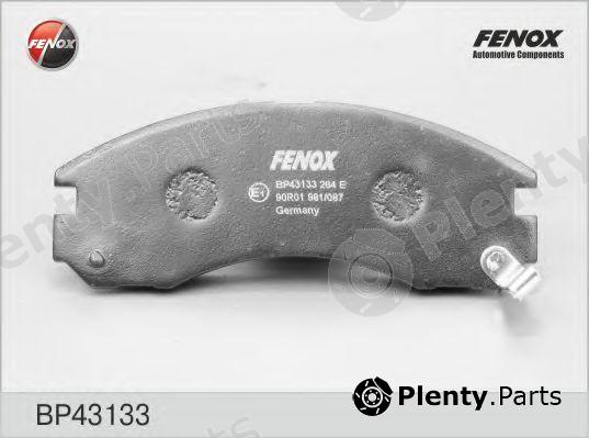  FENOX part BP43133 Brake Pad Set, disc brake