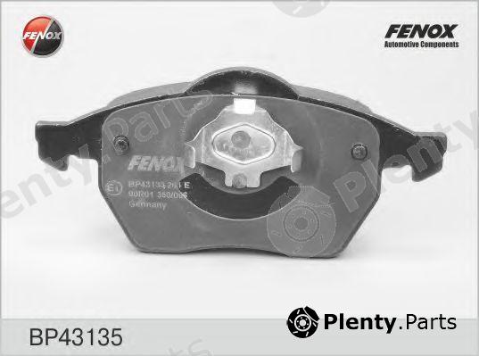  FENOX part BP43135 Brake Pad Set, disc brake