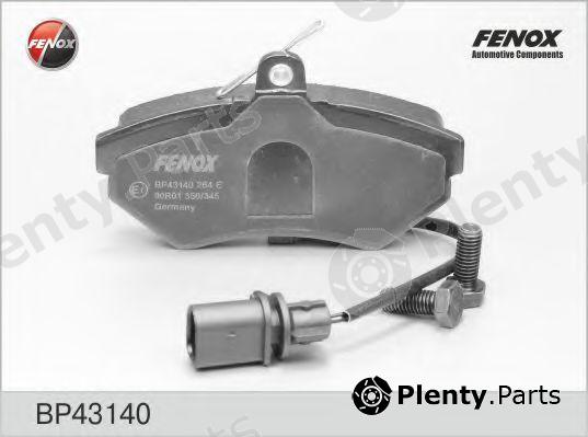  FENOX part BP43140 Brake Pad Set, disc brake