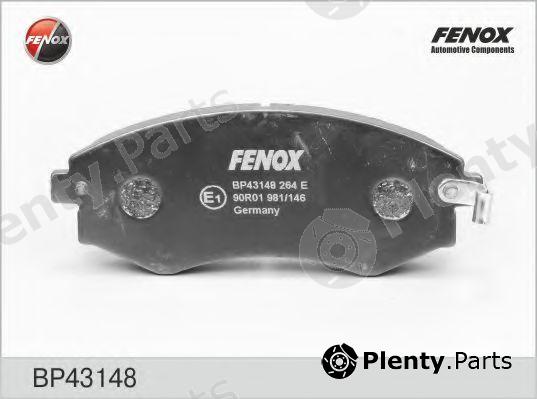  FENOX part BP43148 Brake Pad Set, disc brake