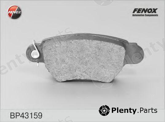  FENOX part BP43159 Brake Pad Set, disc brake