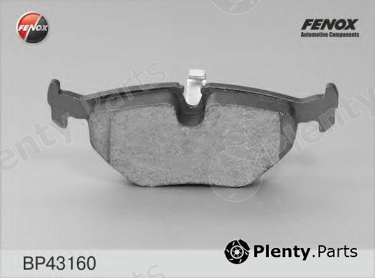  FENOX part BP43160 Brake Pad Set, disc brake