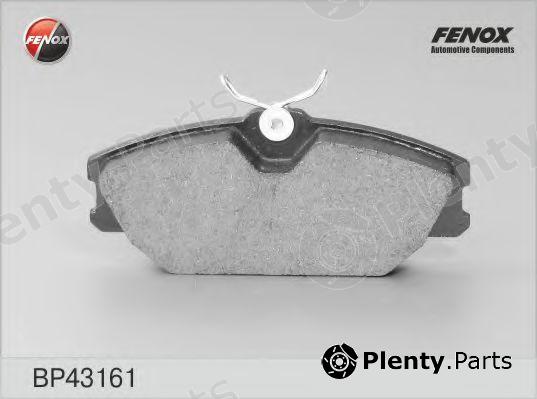  FENOX part BP43161 Brake Pad Set, disc brake