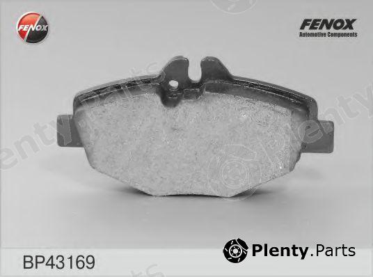  FENOX part BP43169 Brake Pad Set, disc brake