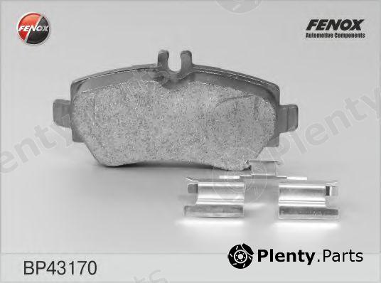  FENOX part BP43170 Brake Pad Set, disc brake