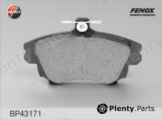  FENOX part BP43171 Brake Pad Set, disc brake
