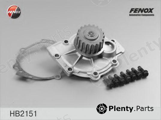  FENOX part HB2151 Water Pump