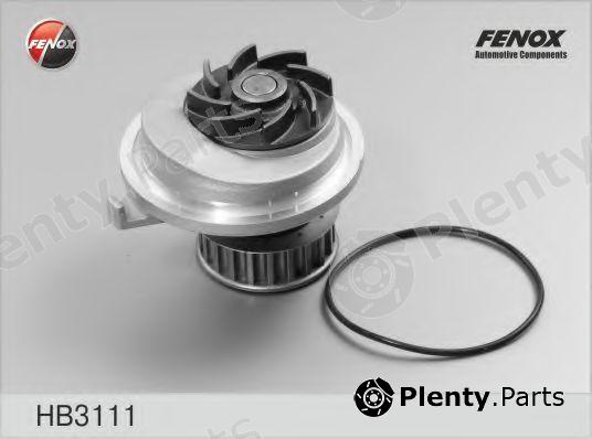  FENOX part HB3111 Water Pump
