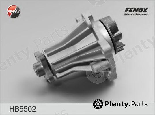  FENOX part HB5502 Water Pump