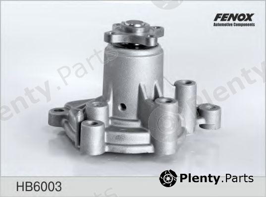  FENOX part HB6003 Water Pump
