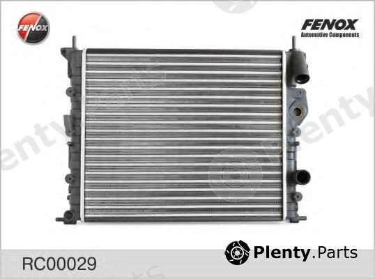  FENOX part RC00029 Radiator, engine cooling