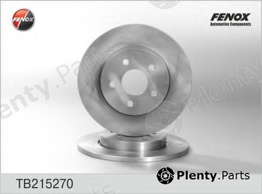  FENOX part TB215270 Brake Disc