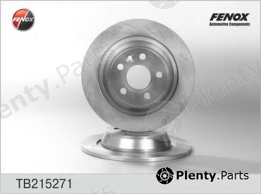  FENOX part TB215271 Brake Disc