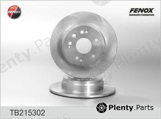  FENOX part TB215302 Brake Disc
