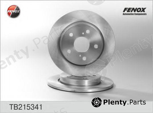  FENOX part TB215341 Brake Disc