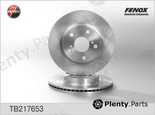  FENOX part TB217653 Brake Disc
