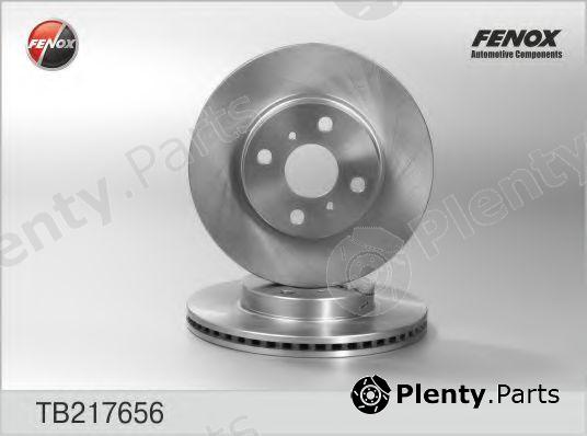  FENOX part TB217656 Brake Disc