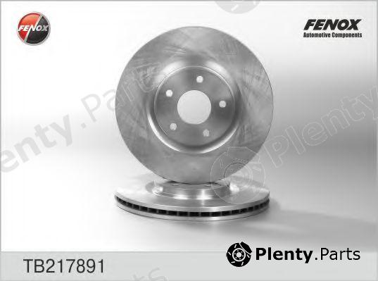 FENOX part TB217891 Brake Disc