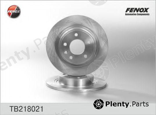  FENOX part TB218021 Brake Disc