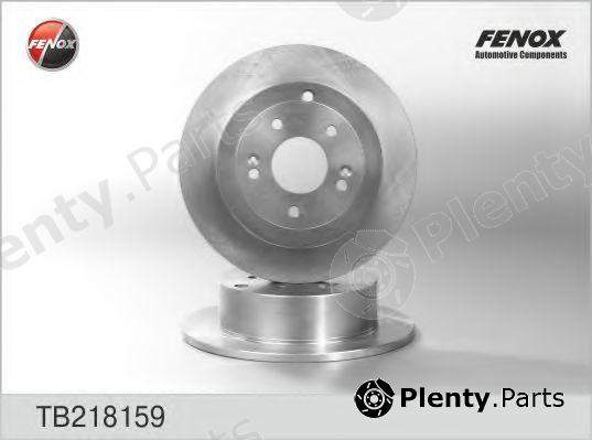  FENOX part TB218159 Brake Disc