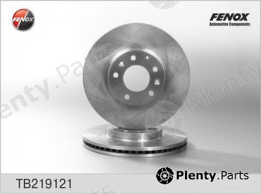  FENOX part TB219121 Brake Disc