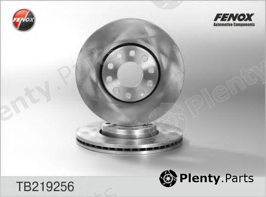  FENOX part TB219256 Brake Disc