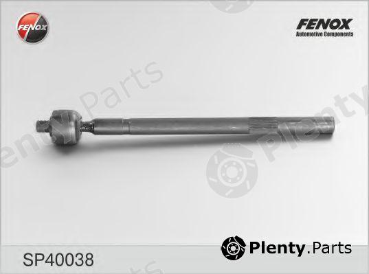 FENOX part SP40038 Tie Rod Axle Joint
