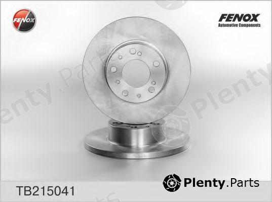  FENOX part TB215041 Brake Disc