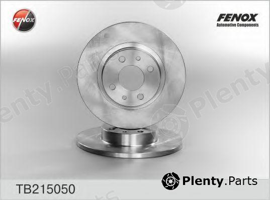  FENOX part TB215050 Brake Disc