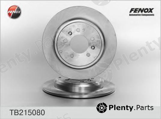  FENOX part TB215080 Brake Disc