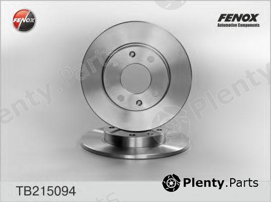  FENOX part TB215094 Brake Disc
