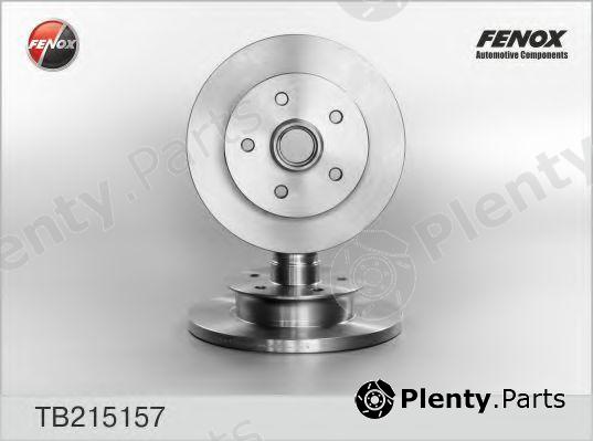  FENOX part TB215157 Brake Disc