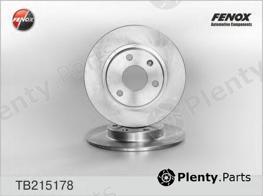  FENOX part TB215178 Brake Disc