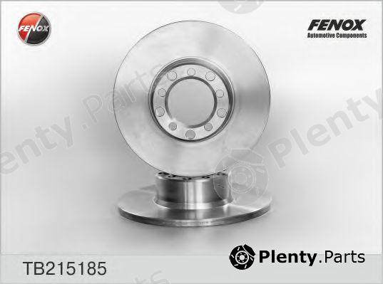  FENOX part TB215185 Brake Disc