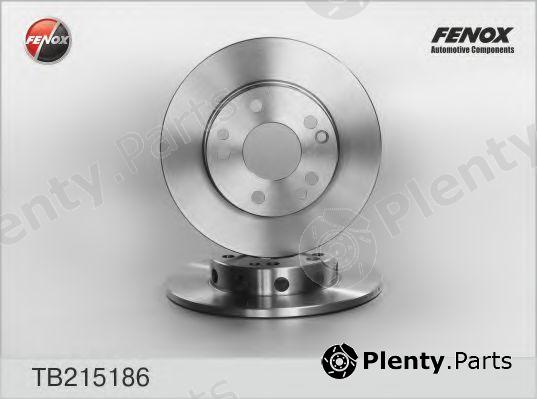  FENOX part TB215186 Brake Disc