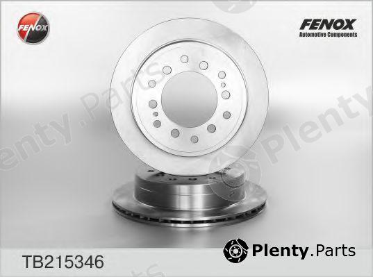  FENOX part TB215346 Brake Disc