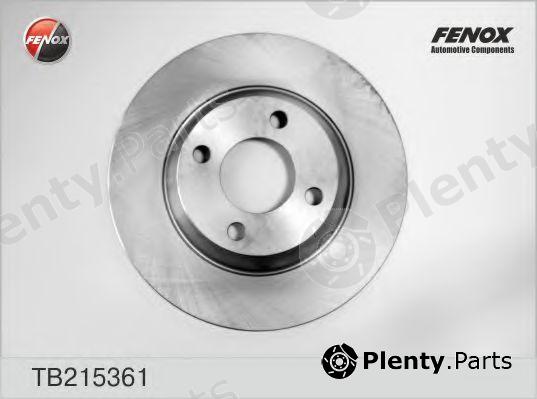  FENOX part TB215361 Brake Disc