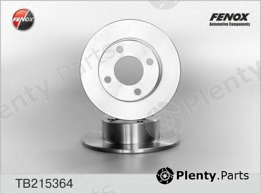  FENOX part TB215364 Brake Disc