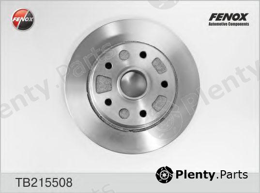  FENOX part TB215508 Brake Disc