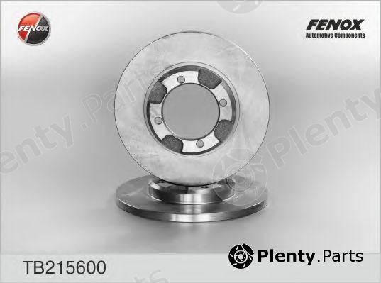  FENOX part TB215600 Brake Disc