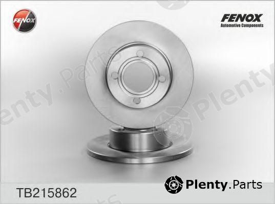  FENOX part TB215862 Brake Disc