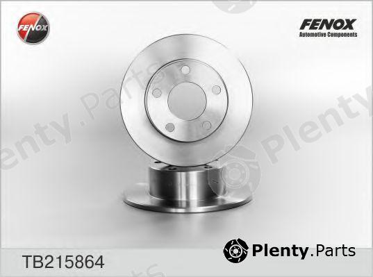  FENOX part TB215864 Brake Disc