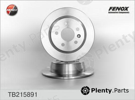  FENOX part TB215891 Brake Disc