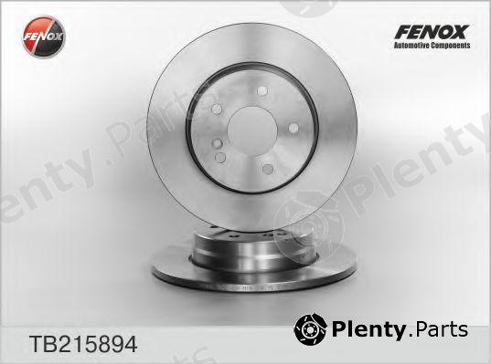  FENOX part TB215894 Brake Disc