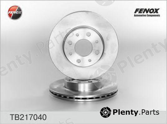  FENOX part TB217040 Brake Disc