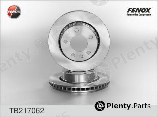  FENOX part TB217062 Brake Disc