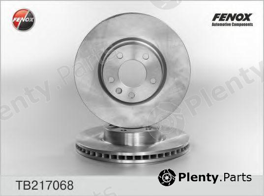  FENOX part TB217068 Brake Disc