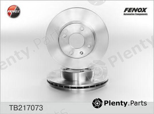  FENOX part TB217073 Brake Disc