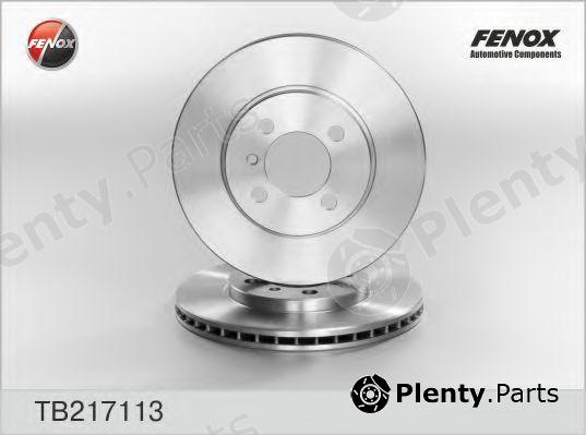  FENOX part TB217113 Brake Disc